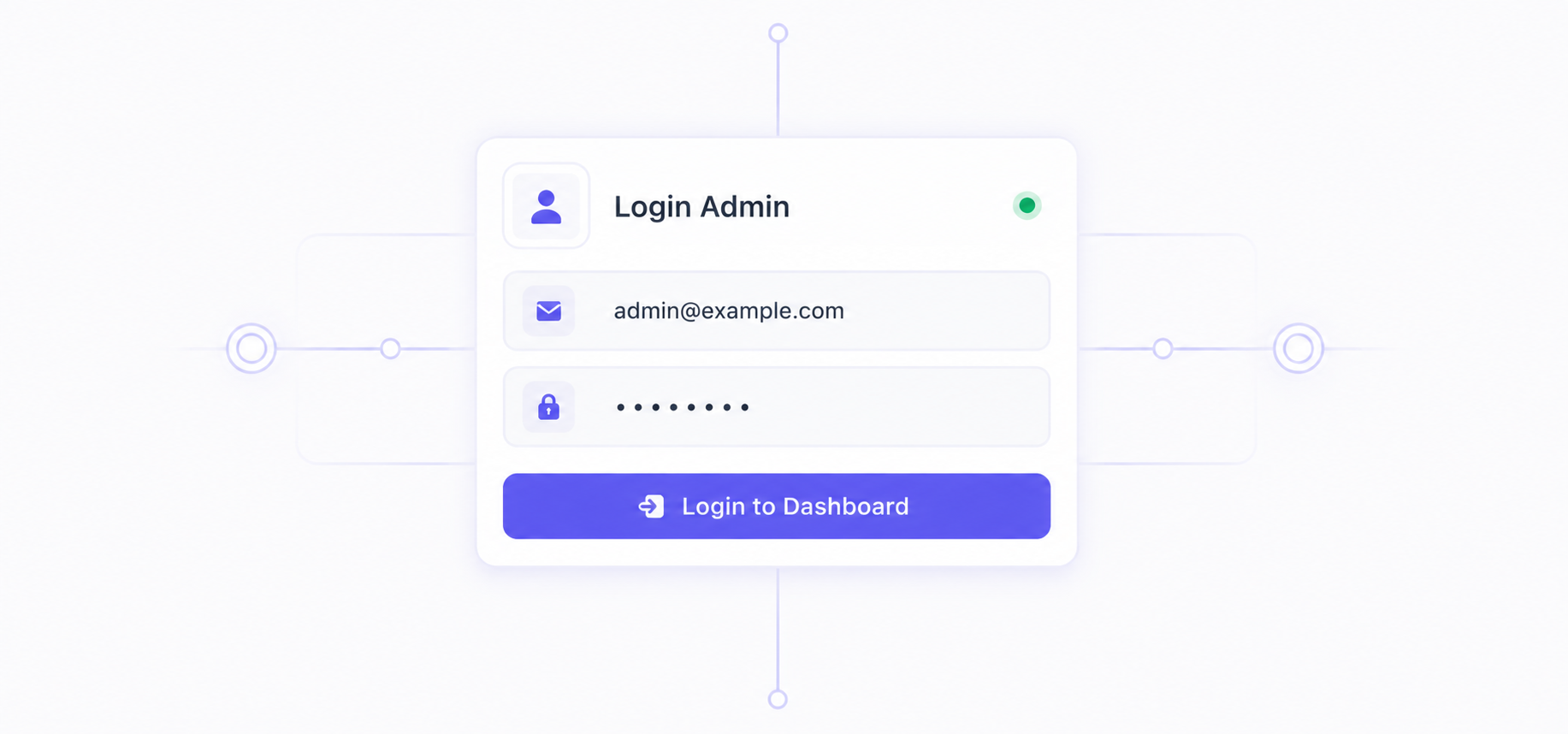 Admin Dashboard Login